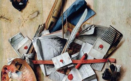 Obraz Corneliusa Norbertusa Gysbrechtsa z XVII wieku, należący do zbiorów Zamku Królewskiego w Warsz