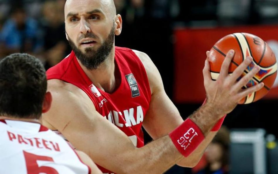 Marcin Gortat w dwóch pierwszych meczach nie grał tak dobrze, jak można było się spodziewać