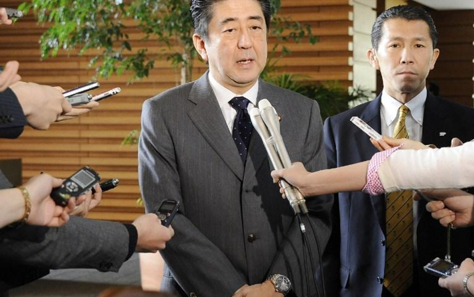 Premier Japonii Shinzo Abe