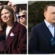 Łukasz Gibała i Monika Piątkowska