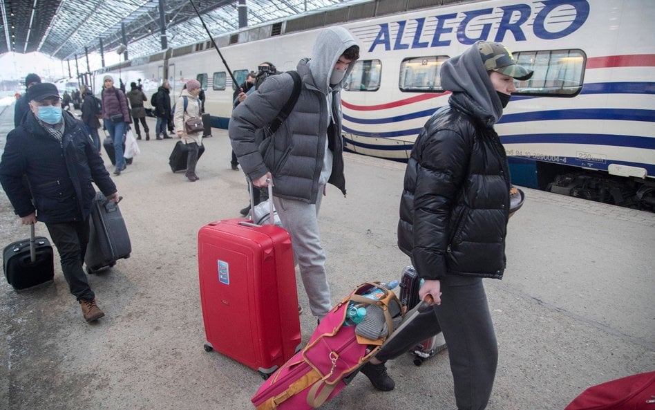 Pociag Allegro jeździł między Helsinkami a Petersburgiem