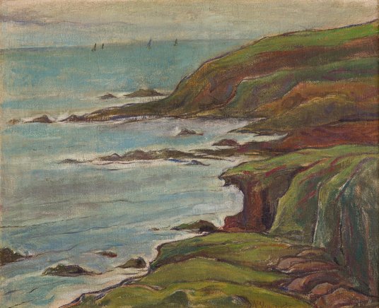 Względnie tanie jest malarstwo Władysława Ślewińskiego.