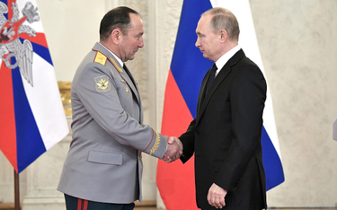 Giennadij Żydko i Władmir Putin na Kremlu, grudzień 2017