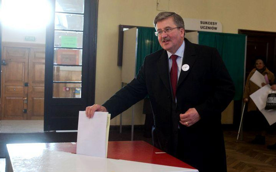 Prezydent Bronisław Komorowski