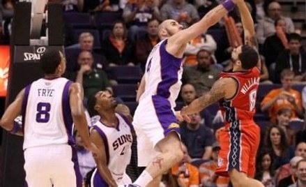 Najlepszy mecz Gortata, porażka Suns