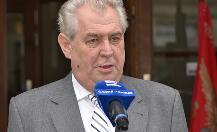 Prezydent Czech Milos Zeman. Fot. David Sedlecky