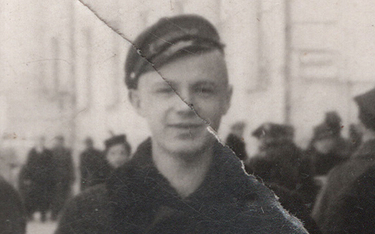 Tadzio Jasiński. Zdjęcie wykonane prawdopodobnie jesienią 1938 r. lub wiosną 1939 r.