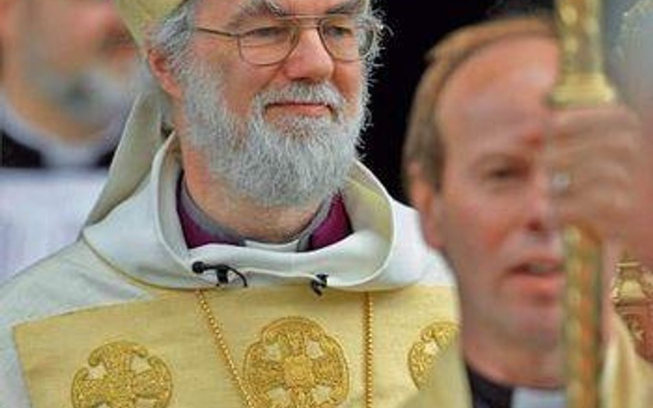 Arcybiskup Canterbury Rowan Williams nie potępił pomysłu rozdziału Kościoła od państwa