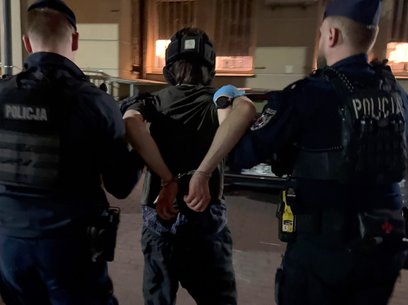 Zatrzymanie Mieszka R., studenta oskarżonego o zbrodnię na kampusie Uniwersytetu Warszawskiego