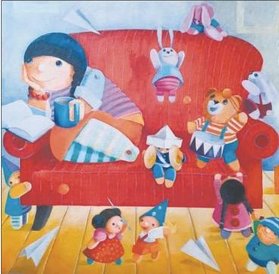 Obraz Mirelli Stern oferowany będzie na aukcji najmłodszej sztuki.