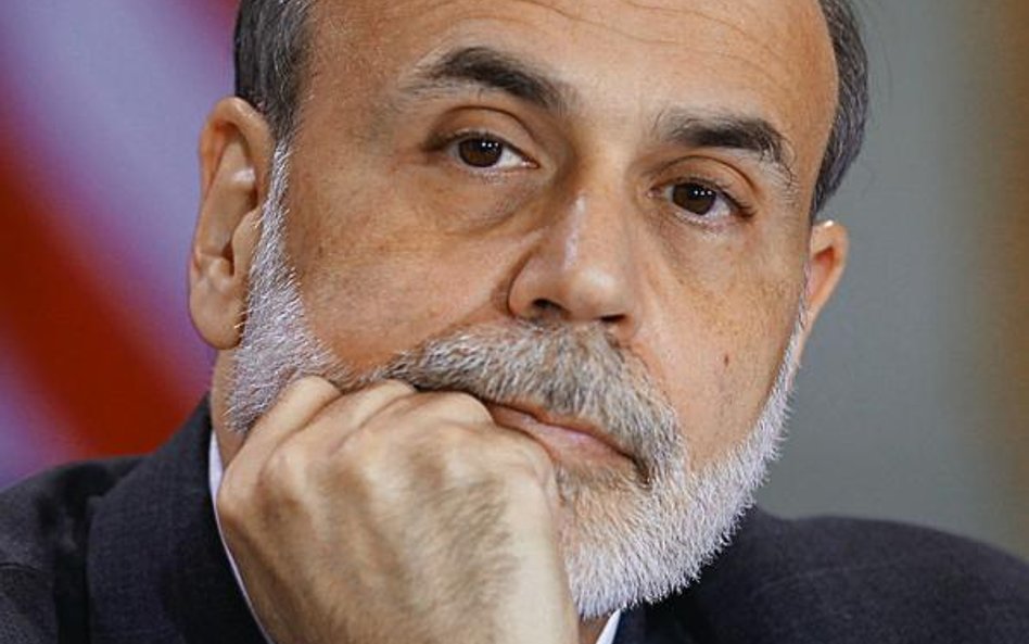 Ben Bernanke, prezes Fedu Fot. Bloomberg