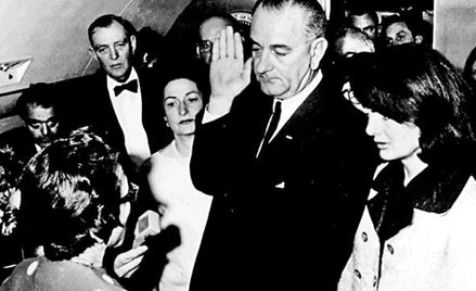 Lyndon B. Johnson 22 listopada 1963 r.