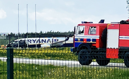Wiadomość o bombie w samolocie Ryanair wysłana już po zmianie kursu