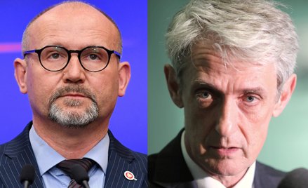 Prokurator krajowy Dariusz Barski i prezes Izby Karnej SN Michał Laskowski