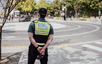 Policjant z Korei Południowej