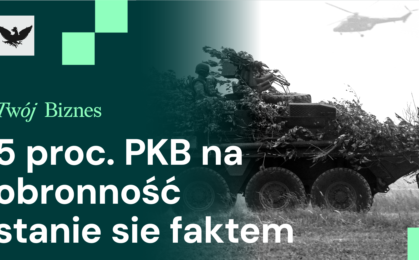 Nowy cel NATO 5 proc. PKB, pomoc Niemiec dla Ukrainy i zaskakujący wynik Asseco
