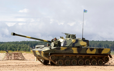 120 mm armatomoździerz samobieżny 2S42 Łotos. Fot./CNIITOCZMASZ.