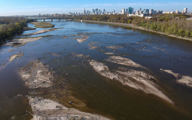 Alarmująco niski poziom polskich rzek. Najgorsza susza od 7 lat