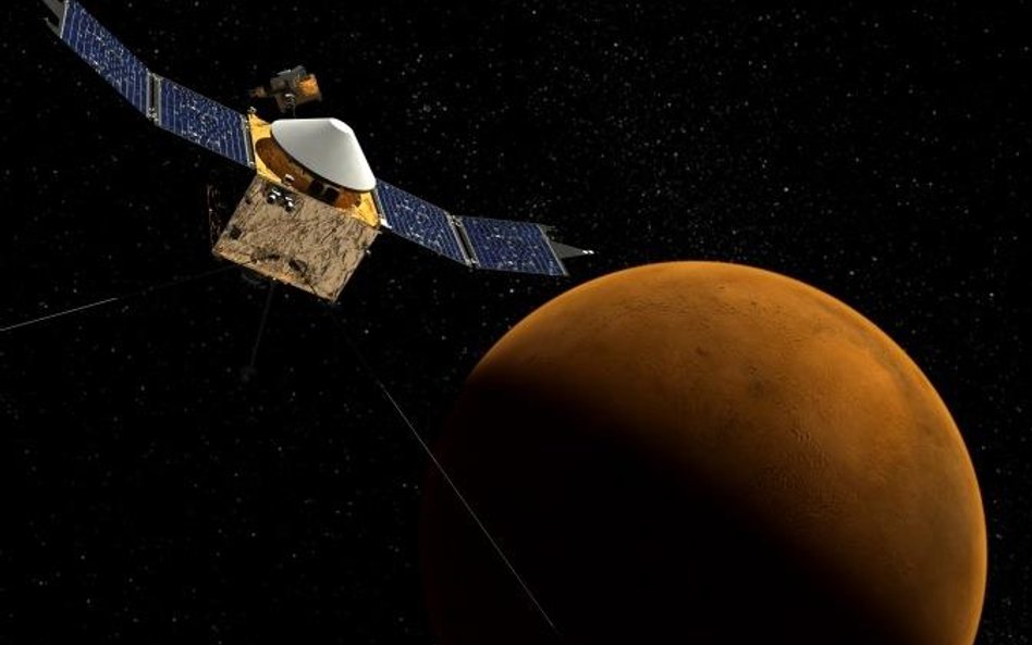 Amerykańska sonda Maven dotrze do Marsa później niż Mangalyaan