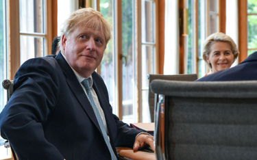 Johnson ostrzega przed "pokusą porozumienia pokojowego" z Putinem