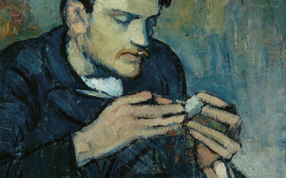 Pablo Picasso „Portret Mateu Fernándeza de Soto” Pabla Picassa (1901) © Kolekcja Oskara Reinharta