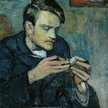 Pablo Picasso „Portret Mateu Fernándeza de Soto” Pabla Picassa (1901) © Kolekcja Oskara Reinharta