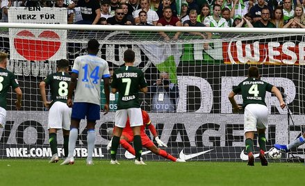 Bundesliga: Wolfsburg wyszarpał zwycięstwo