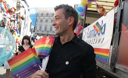 Robert Biedroń o "Giertychowej" twarzy Napieralskiego