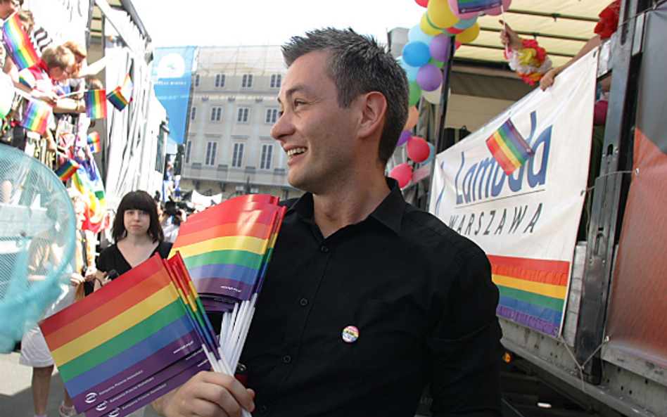 Robert Biedroń o "Giertychowej" twarzy Napieralskiego