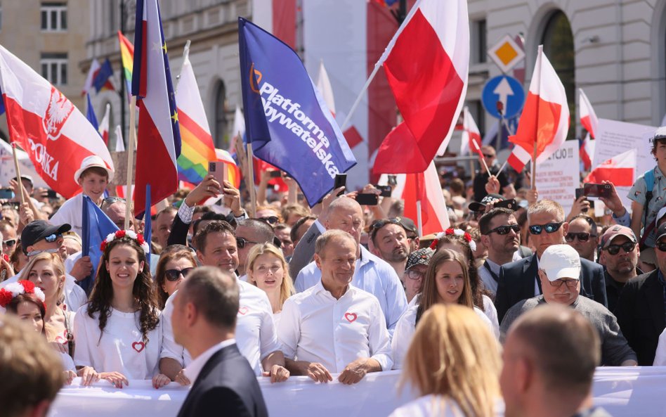 Czoło marszu z 4 czerwca