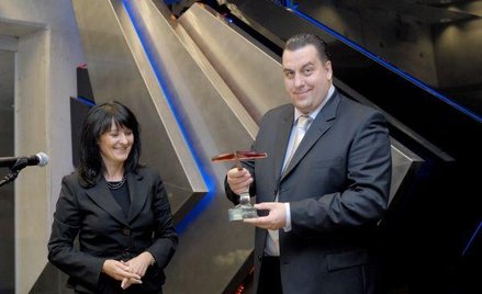 Mariusz Patrowicz i Beata Jarosz, członek zarządu GPW