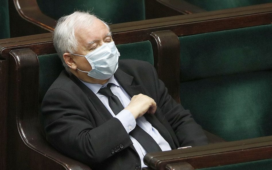 Prezes PiS Jarosław Kaczyński