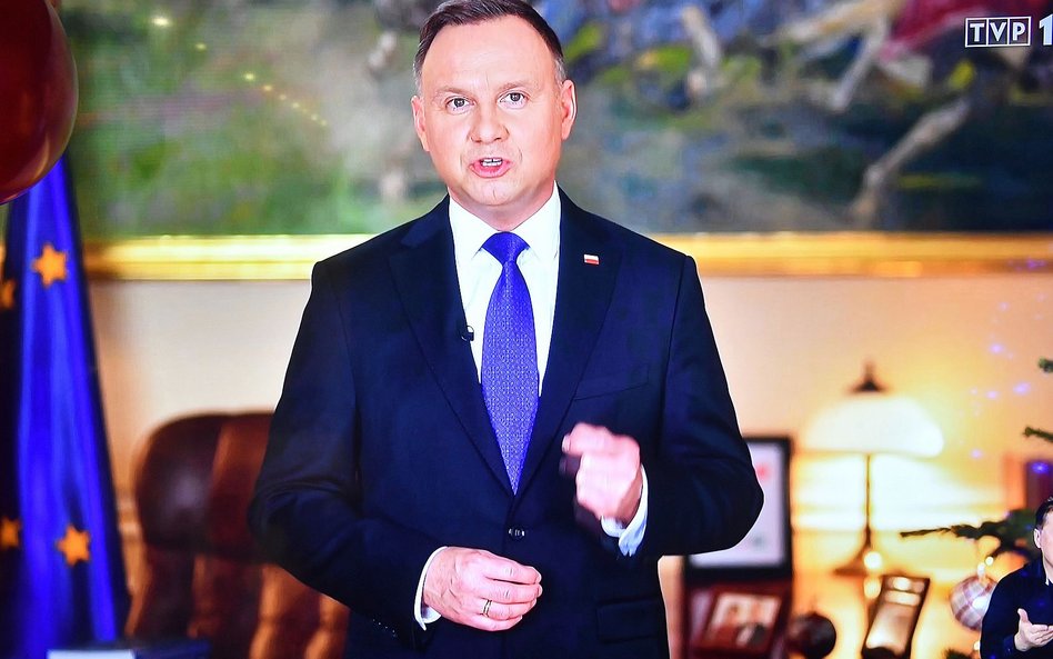 Andrzej Duda w orędziu: Apeluję o odpowiedzialność do polityków i mediów