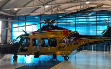 Tysięczny śmigłowiec Leonardo AW139 trafił do Guardia di Finanza. Fot./Leonardo.