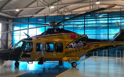 Tysięczny śmigłowiec Leonardo AW139 trafił do Guardia di Finanza. Fot./Leonardo.