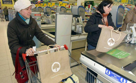 Ekologiczne torby zamiast plastikowych