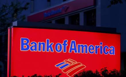 W I kw. zysk Bank of America był niższy od prognoz