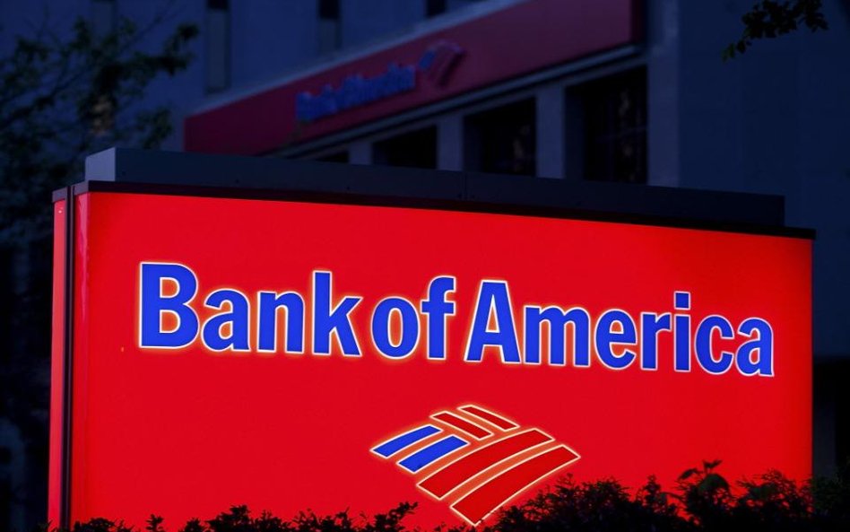 W I kw. zysk Bank of America był niższy od prognoz