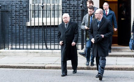O Polakach na Wyspach Jarosław Kaczyński rozmawiał w ubiegłym tygodniu w Londynie z brytyjską premie