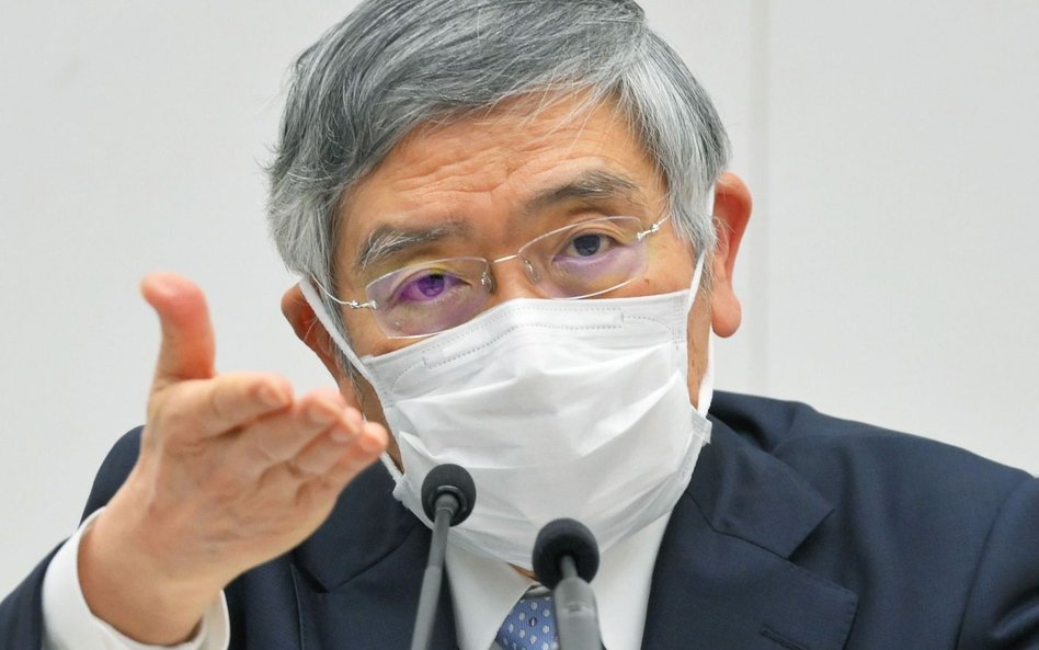 Haruhiko Kuroda, gubernator banku centralnego Japonii