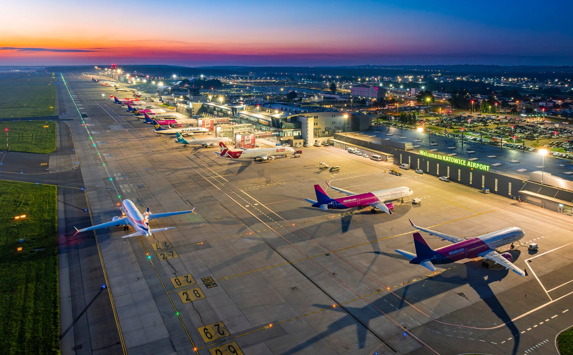 Ponad 16 procent więcej pasażerów w Katowicach. Najlepszy listopad w historii