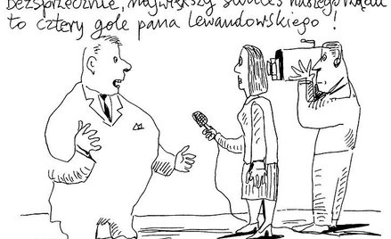 Komentarz rysunkowy. Największy sukces naszego rządu