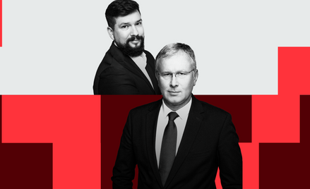 Michał Płociński, zastępca redaktora naczelnego „Rzeczpospolitej” i Bogusław Chrabota, redaktor nacz