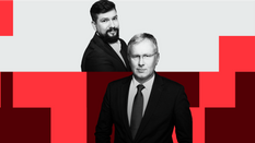 Michał Płociński, zastępca redaktora naczelnego „Rzeczpospolitej” i Bogusław Chrabota, redaktor nacz