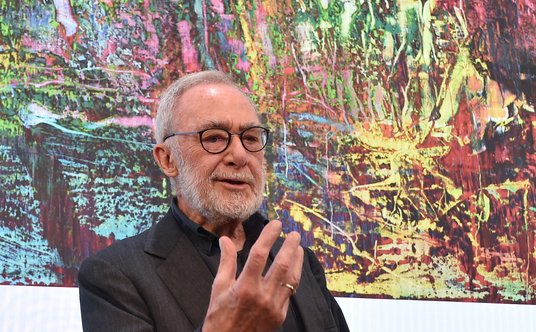Gerhard Richter sam wybrał kuratorów, którzy przygotowali jego wystawę w Paryżu.