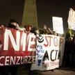 Internauci zamierzają protestować do czasu, aż rząd wycofa podpis pod umową. Na zdjęciu manifestacja