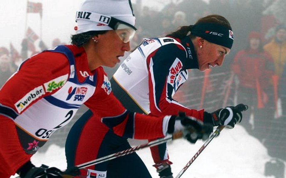 Marit Bjoergen nie wygrała jeszcze Tour de Ski, Justyna Kowalczyk broni tytułu drugi rok z rzędu