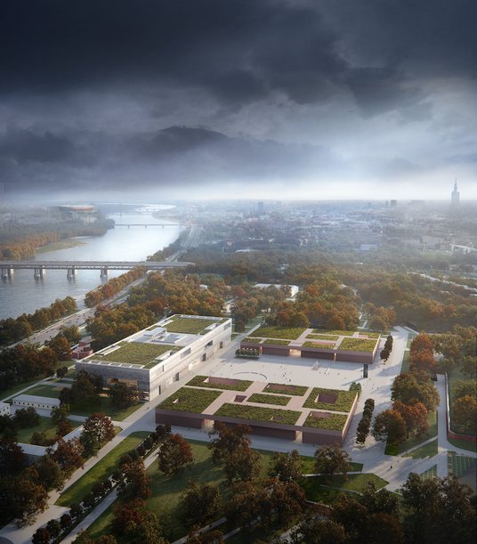 Wizualizacja gotowego „parku muzeów” na Cytadeli Warszawskiej.