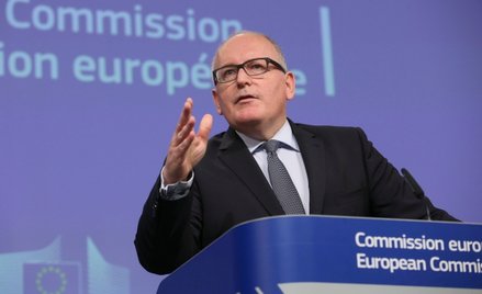 Wiceprzewodniczący Komisji Europejskiej Frans Timmermans