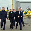 Prezydent RP Andrzej Duda (L), premier Danii Mette Frederiksen (C) i premier RP Mateusz Morawiecki (